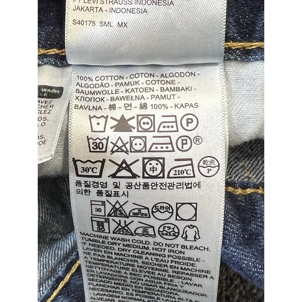 Levi's 514 Men's Jeans 31x32 Blue Denim Regular Fit Straight Leg Relaxed